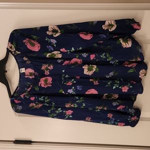 Old Navy, XXL, Floral Blouse
